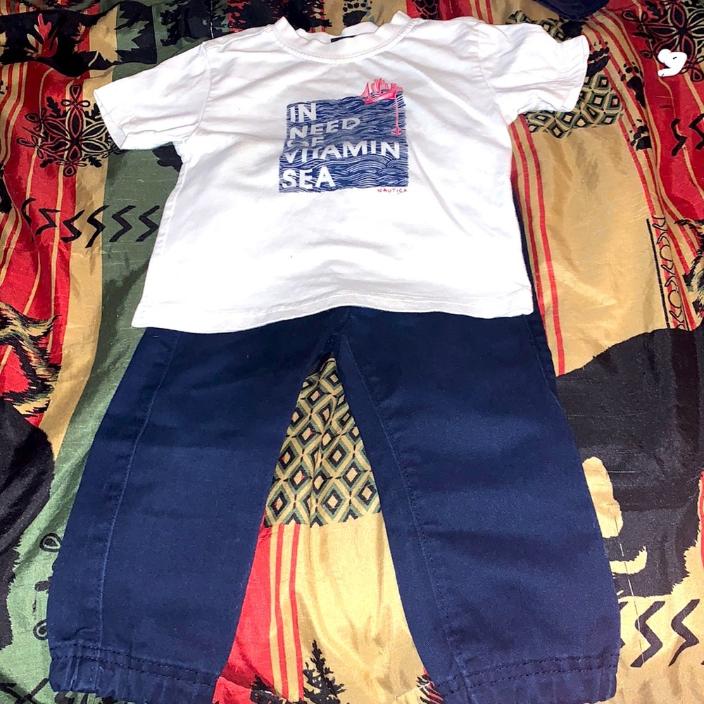 Nautica 2 piece set 18 Months